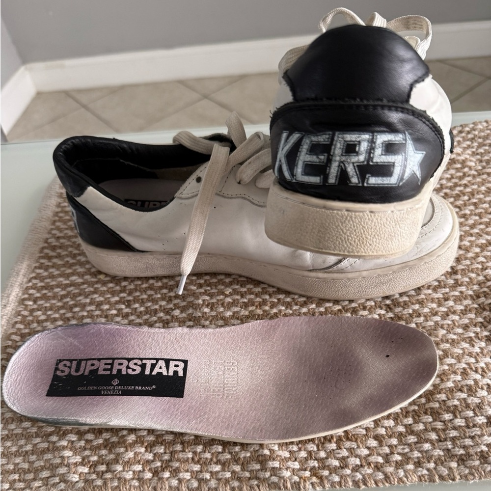 Golden goose ball star sneakers pre loved!